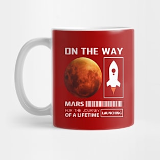 On The Way To Mars Planets Mug